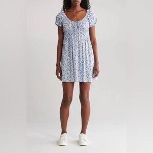 Floral mini babydoll dress - Good Luck Gem / Nordstrom